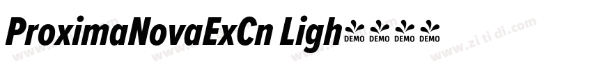 ProximaNovaExCn Ligh字体转换 ProximaNovaExCn Ligh字体转换